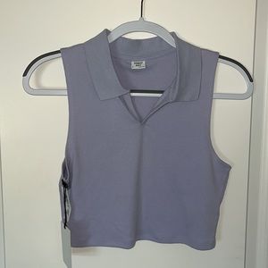 Aritzia Knox Lavender Top